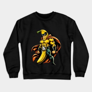 Banana Superhero Crewneck Sweatshirt